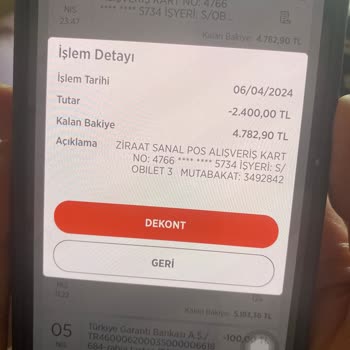 Obilet Müşteri Temsilcisi Yüzüme Kapattı
