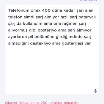 Omix 400 Şarj Sorunu