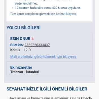 Anadolu Jet Şikayet