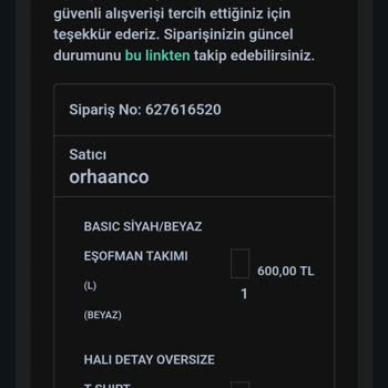 Orhaan.co Siparişim Teslim Edilmedi