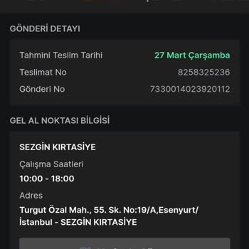 Trendyol Express Kargom Günlerdir Gelmiyor