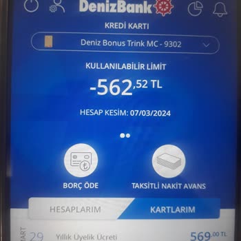 Denizbank Kart Aidatı Kesintisi