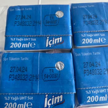 İçim Süt ve Süt Ürünleri İçin Süt Son Kullanım Tarihi Geçmemiş Ama Bozuk Olması