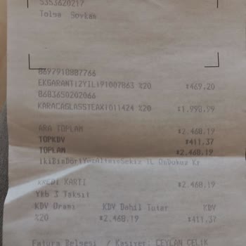 Karaca Züccaciye Karaca Mağazasının Kötü Hizmeti Ve Eksik Ücret İadesi.