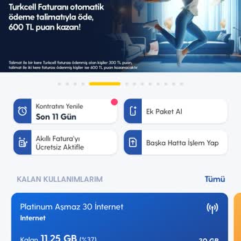 Turkcell Tarife Yenileme Beklentisi