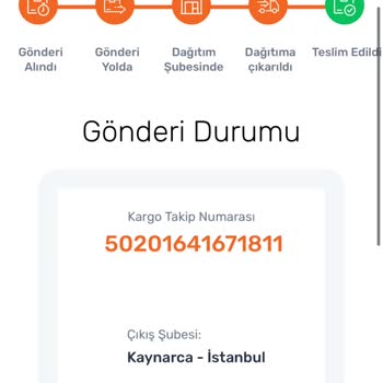 Sürat Kargo 1 Haftadır Teslim Etmedi Ve Teslim Edildi Gözüküyor?!