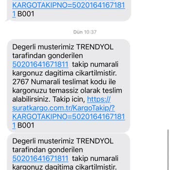Sürat Kargo 1 Haftadır Teslim Etmedi Ve Teslim Edildi Gözüküyor?!