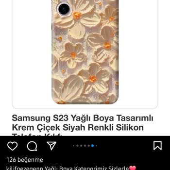 Sellycase (kılıf Gezegeni) Gösterdikleri Görselleri Gönderiyorlar