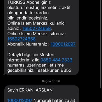 TURKISS Yanıltıcı Aramalar Ve İstenmeyen Üyelik Tehdidi