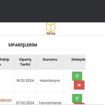 YKMkitap YKM Kitaptan Gelmeyen Kitap