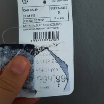 LCW Yanıltıcı Etiket Fiyatı