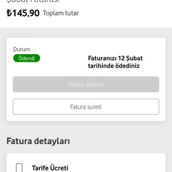 Vodafone'un Usulsüz Zamları