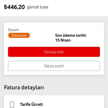 Vodafone'un Usulsüz Zamları