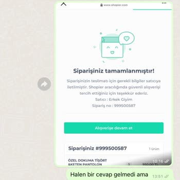 Shopier Para İadesi Yapılmasını İstiyorum