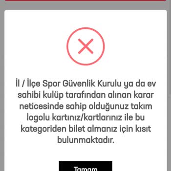 Passolig Kısıt Bulunmaktadır Diyor Nasıl Bilet Alacağım?