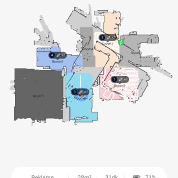 PHILIPS Ev Aletleri Robot Süpürgemin Haritası Sürekli Bozuluyor