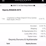 Longchamp Türkiye Alışveriş Sorunu