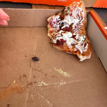 Little Caesars Pizzada Çekirdek Çıktı