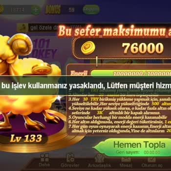 101 Okey Mi Hesabımın Düzelmesini Arz Ederim