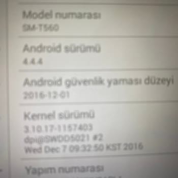 Samsung Telefon Tabletim Artık Güncellenmiyor