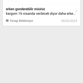 İlgisiz Marka Ve Uzun Kargo Süreci İçin Monster