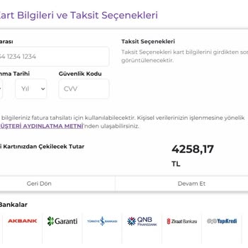 Digiturk Online İşlemler Fazla Tutar Çekmesi
