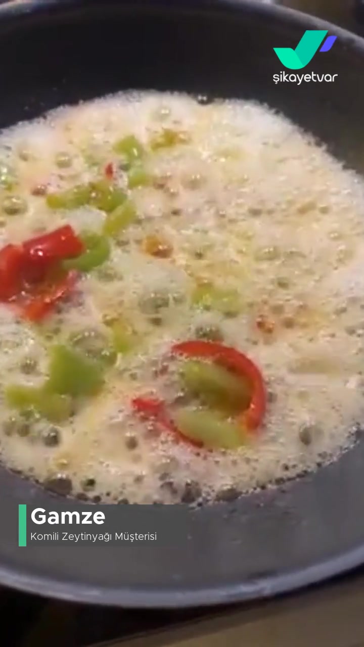 Komili Zeytinyağı Ayçiçek Yağı Köpürüyor videonun kapak resmi