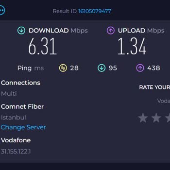 Vodafone Net İnternet Hızı Düşüklüğü