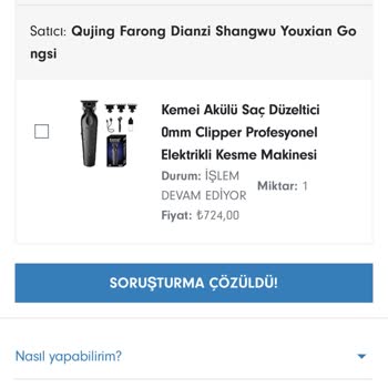 Fruugo Gerekenin Yapılmasını Talep Ediyorum