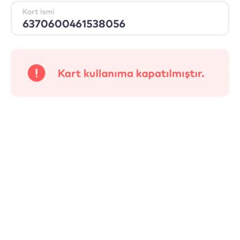 İstanbul Kartı Blokesini Kaldırmam Gerekiyor