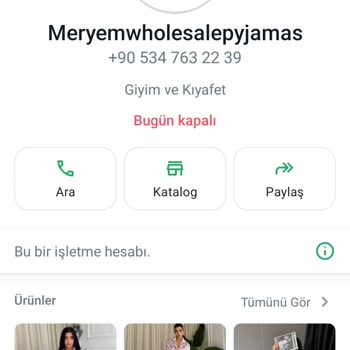 Meryem Wholesale Pyjamas (Meryempyjamass) Engelledi!