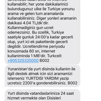 Turkcell Kuşadası'nda Yunanistan Sorunu