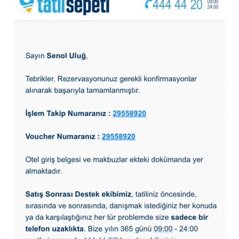 Tatil Sepeti Rezervasyon İhlali Hakkında Şikayetim Var