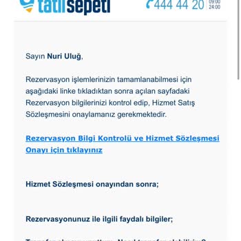 Tatil Sepeti Rezervasyon İhlali Hakkında Şikayetim Var