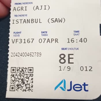 Ajet Fazla Ücret Vererek Seçtiğim Koltuğu Habersiz Değiştirdi