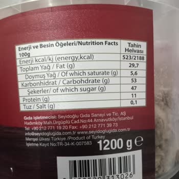 Seyidoğlu Gıda Seyitoğlu Gida Sanayi
