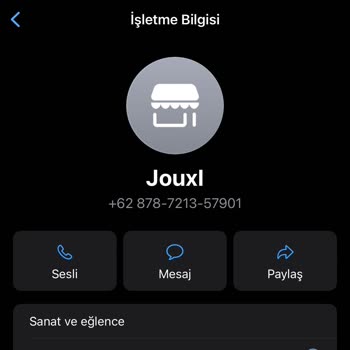 WhatsApp Şikayet ( Yabancı Bir Numara Dan Mesaj Gelmesi)