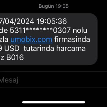 QNB Finansbank Kredi Kartımdan Bilgim Dışında Ödeme Alınmış