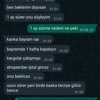 Shopier Para İadesi İstiyorum