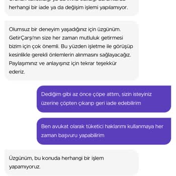 Namlı Hipermarketleri Ürün Çürük Çıktı