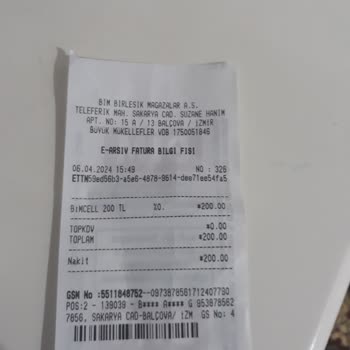 BİM Sakarya Caddesi Mağazasında Yaşanan Müşteri Hizmetleri Sorunu