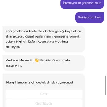 Getir Gelen Ürünün Ayıplı Ürün Olması