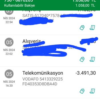 Vodafone 3495 TL Lik Faturamı İki Defa Çekti