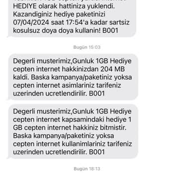 BİM İnternet Paket Sorunu