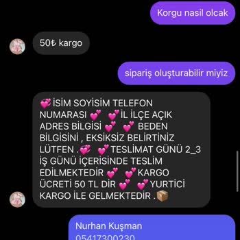 Minilovekids1 Beklenen Elbise Yerine Farklı Ürün Gönderildi