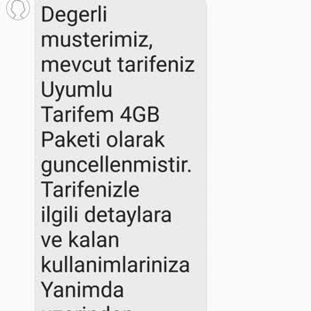 Vodafone Esnek 5 Paketimi İzinsiz Değiştirdi