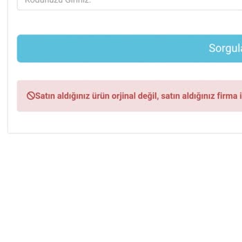 Trendyol Sahte Ürünü Orijinal Diye Satmak!