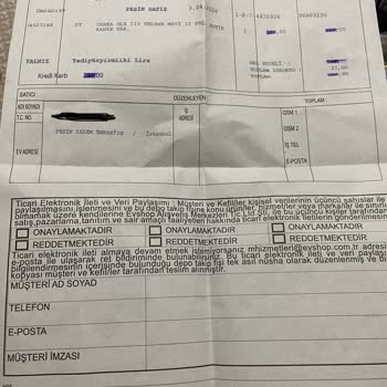 Ev Shop Kahve Takımı Mağduriyeti