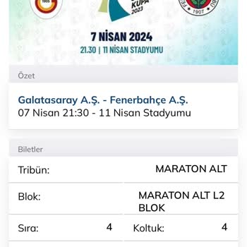 Passolig Bilet Ücret İadesi