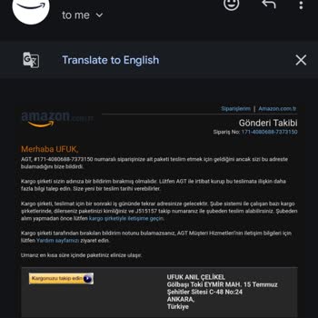 AGT Kargo Firmasının Yalan Beyanları